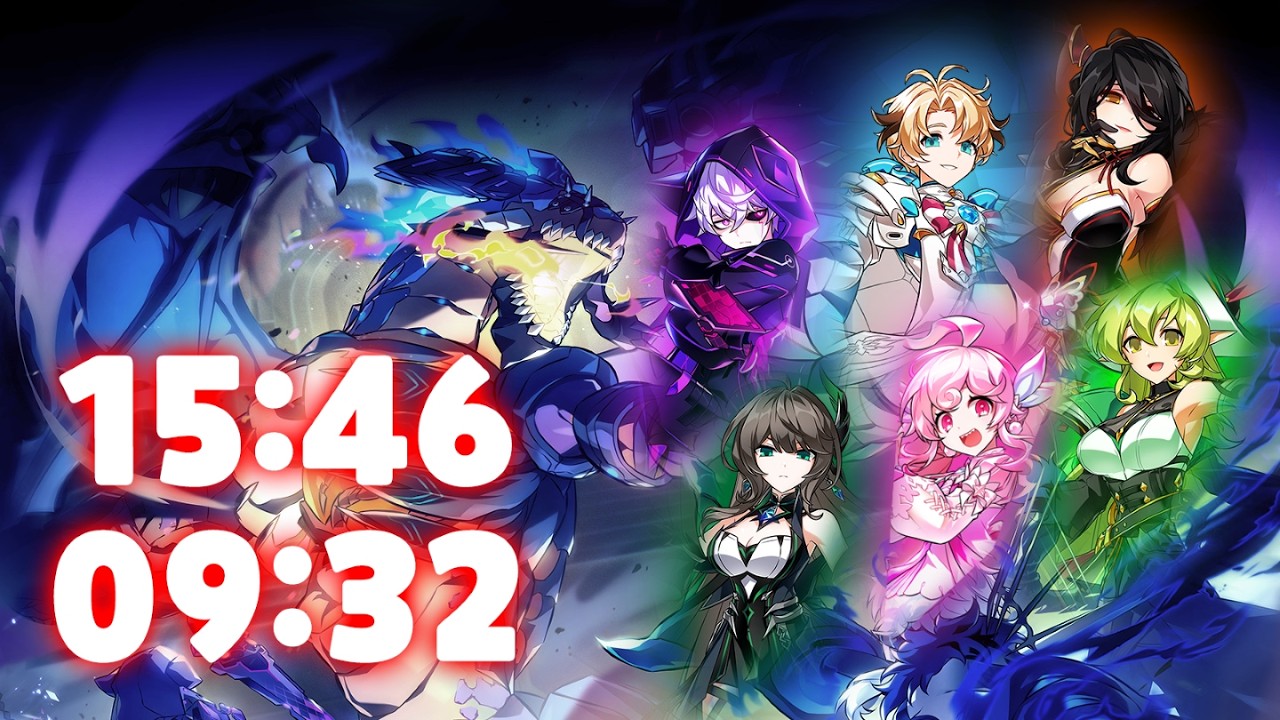 [엘소드/Elsword KR] 프로피티스 - 영락의 탑 15:46 & 9:32 / Prophetess - Wilting Tower (21-4, 21-5) 15:46 & 9:32