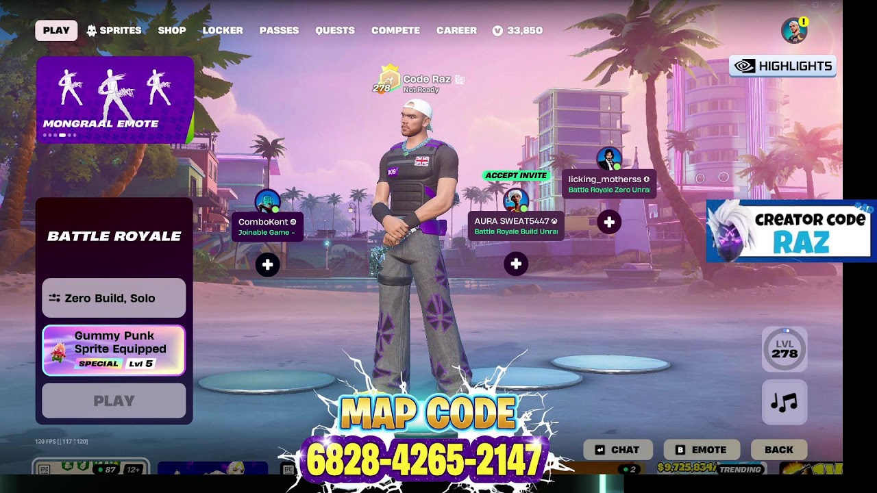 LIVE🔴 FORTNITE | GALAXY ZERO POINT SPRITE GIVEAWAY #fortnite