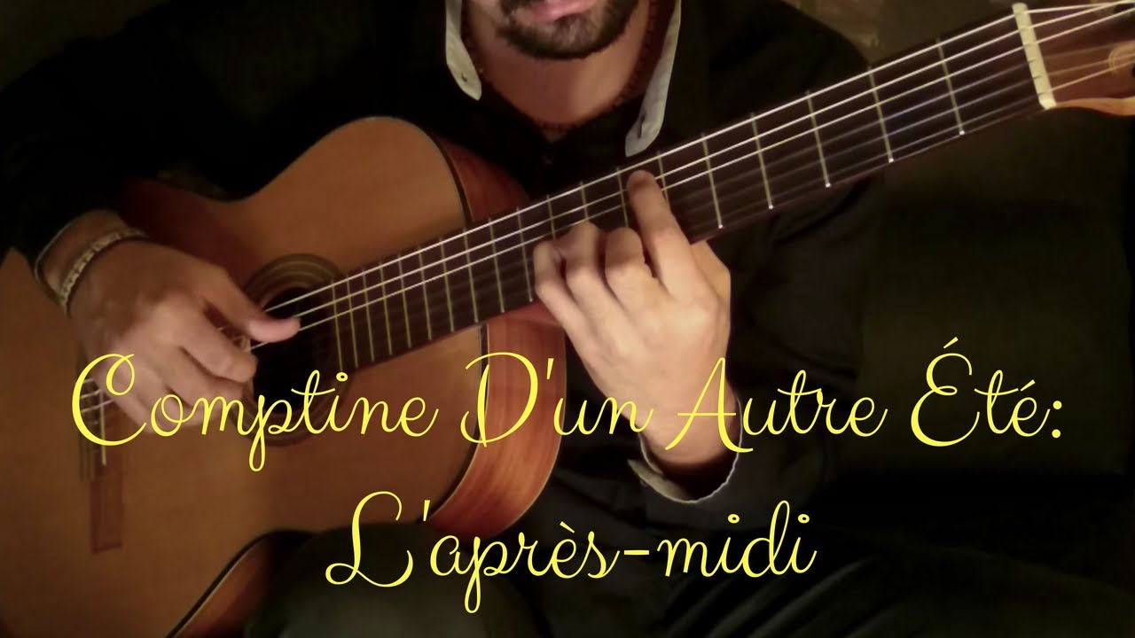 Comptine D'un Autre Été (Yann Tiersen) | Classical Guitar Arrangement by Luciano Renan (Old Version)