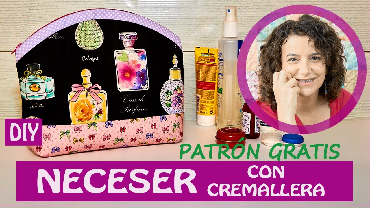Cómo hacer 1 NECESER de MAQUILLAJE  | + COLOCAR CREMALLERA  A MANO