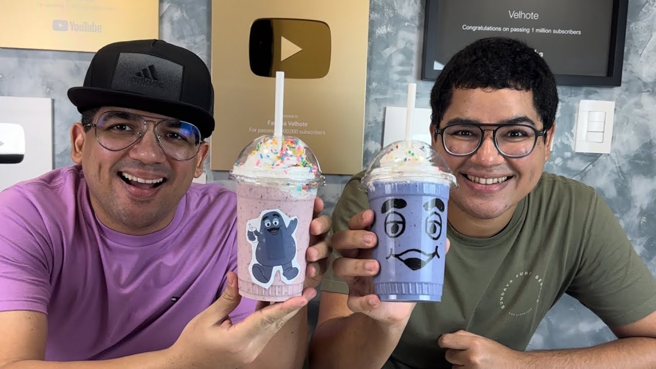 QUEM FIZER O MELHOR GRIMACE SHAKE EM CASA VENCE!!!