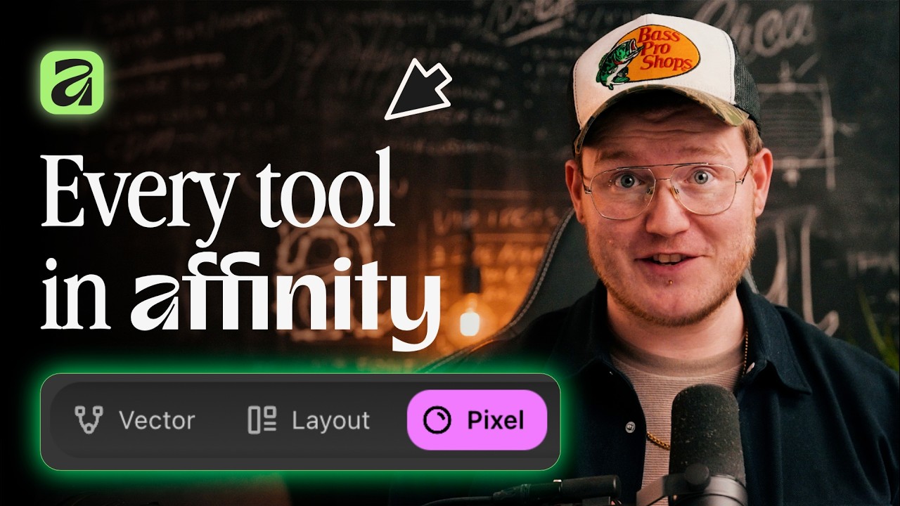 Все инструменты Affinity 3.0: полный обзор (в одном видео)