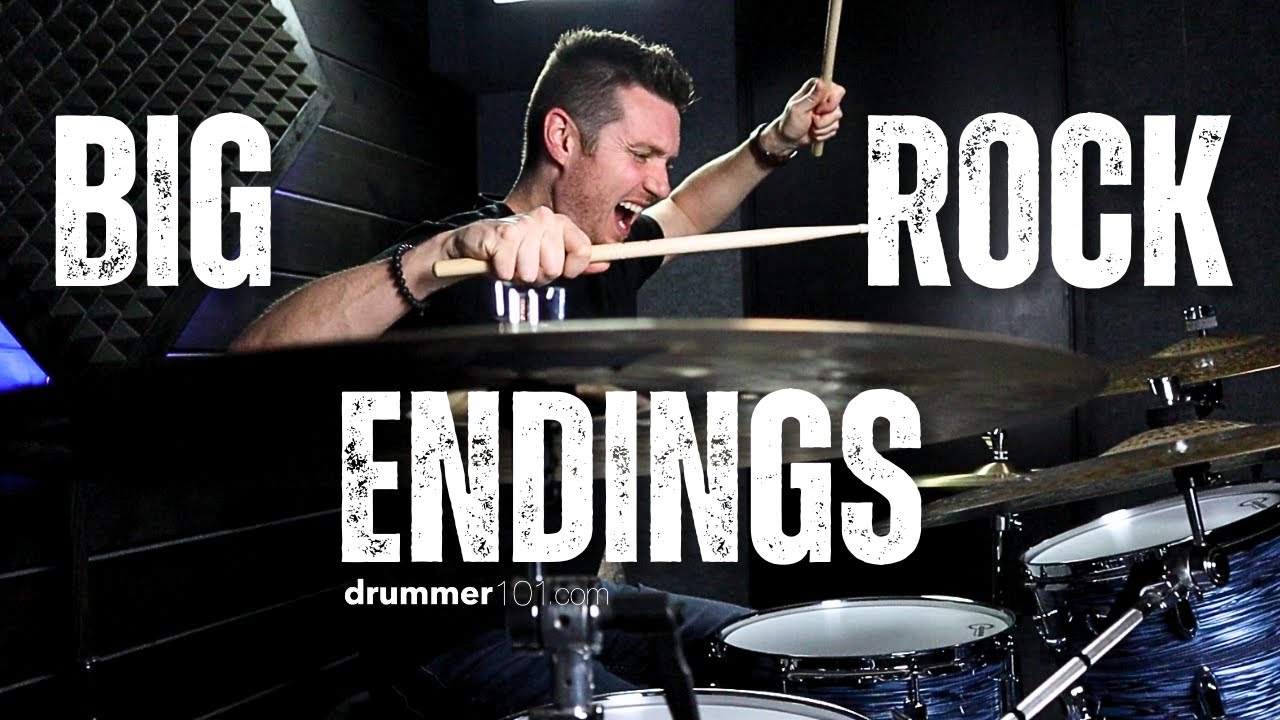 Trash Can Ending On Drums - Drum Lesson