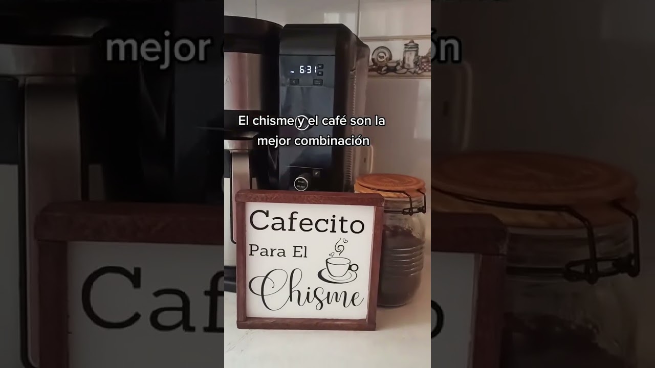Decoraci&oacute;n para cafeter&iacute;a en casa #decoracion #cafe  #cafeteria #cocina #casa #hogar #decor #amiga