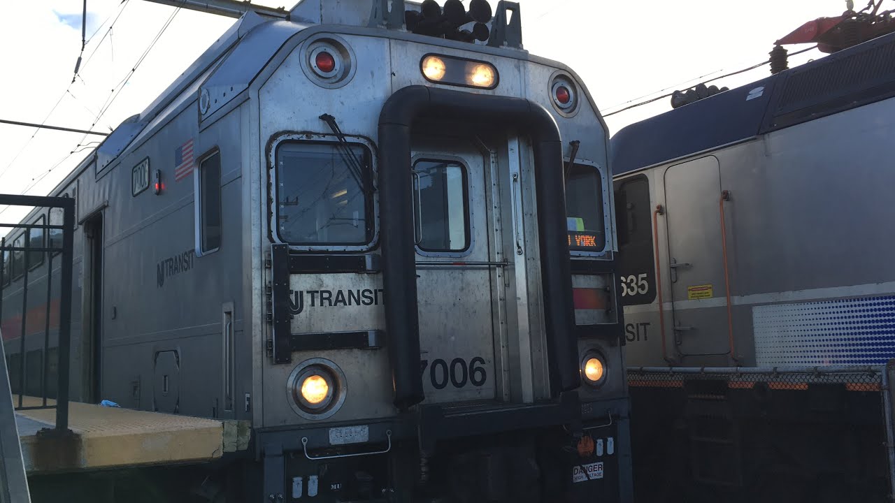 On-Board NJT NJCL Train #7228 from Long Branch to Aberdeen-Matawan (via Express) with Cab Car #7006
