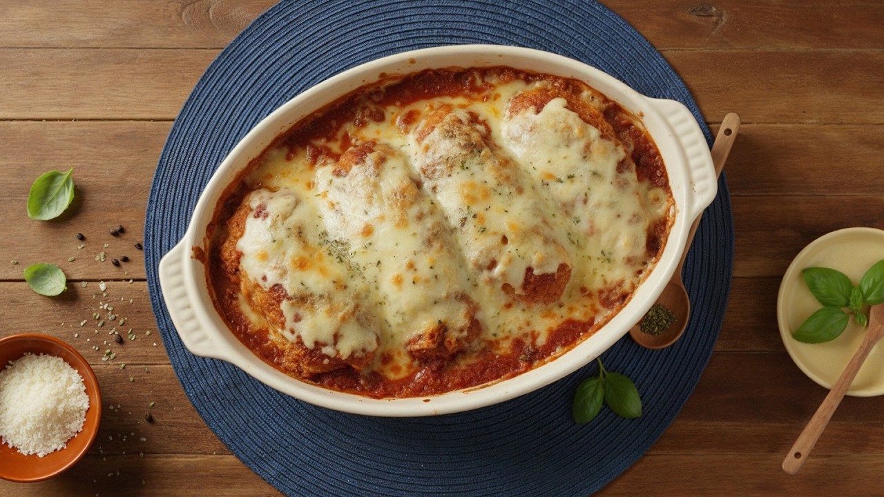 Frango à parmegiana de um jeito fácil e diferente