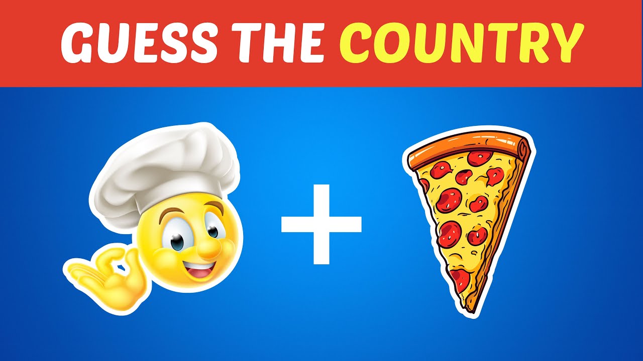 Guess the Country by Emoji! 🚩| Country Emoji Quiz 🌍