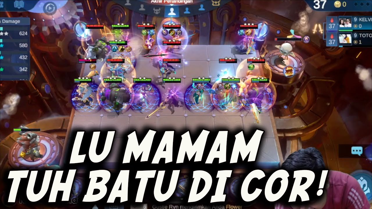 INI GILA !!! PAO 1 PAKE COMBO BATU ! BENER BENER GA BISA MATI ANJIIRRR !! SIAPA YG BISA LAWAN COBA?