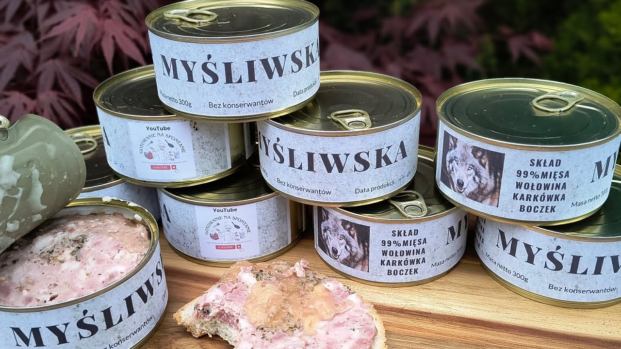 Konserwa Myśliwska i to jeszcze jaka! Aż chce się jeść.