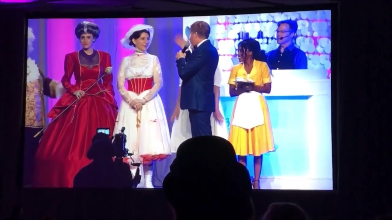 Way Back Weds D23 Mousequerade win: Mary Poppins and Crew 