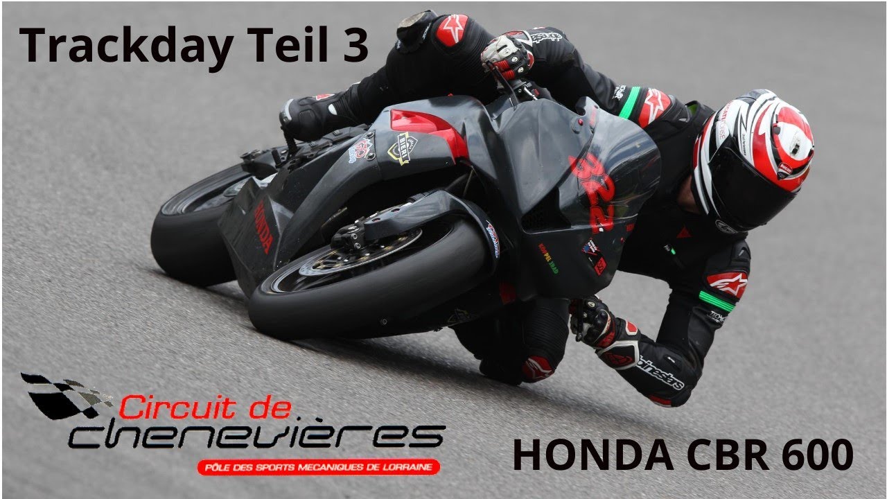 Honda CBR 600 RR Trackday Circuit de Chenevieres 09.09.2021 Hardtwald Racing Teil 3