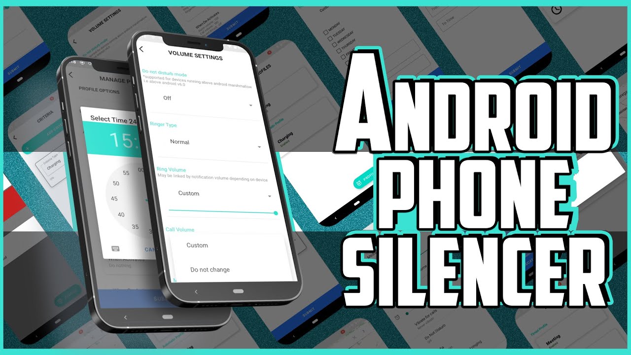 Android Timer Based Phone Silencer App | Android App Project Ideas