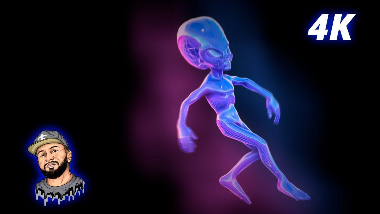 Cyberpunk Xenomorph: Bioluminescent Visual Experience (4K)