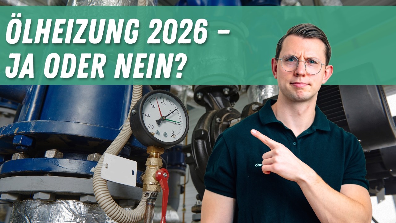 Darf man in 2026 noch eine Ölheizung einbauen?