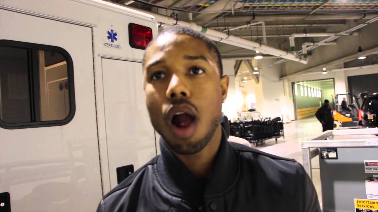 Hollywood super star Michael B. Jordan on his movie role in Creed as well Gabriel Rosado