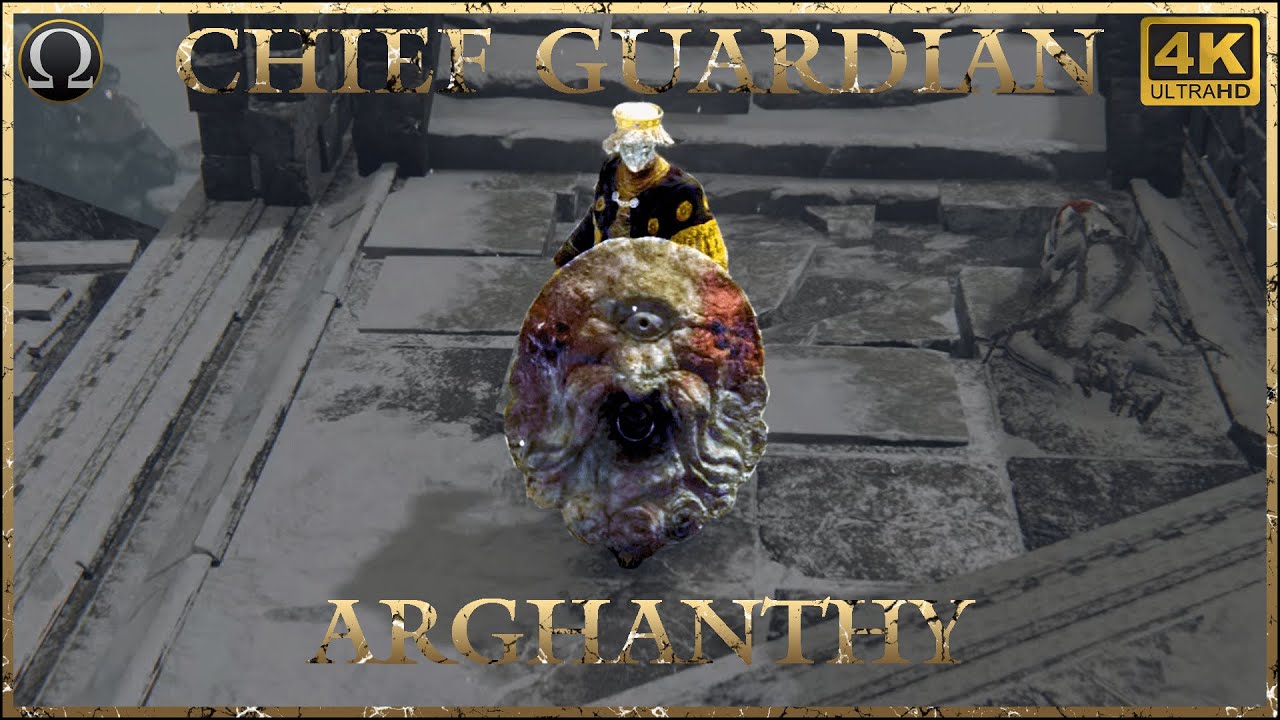 Elden Ring - Chief Guardian Arghanthy (Guardians' Garrison) | 4K | No Hud