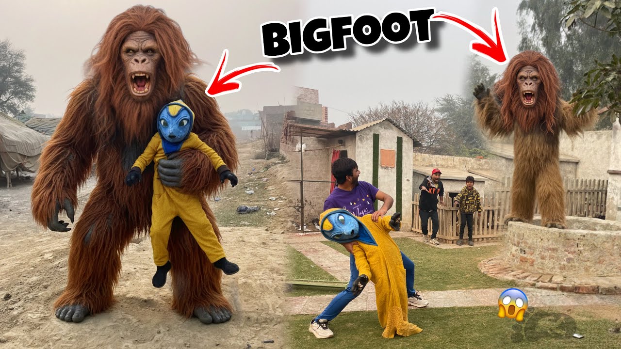 BIGFOOT Jadu Alien Ko Utha Ker Le Gaya😱👣