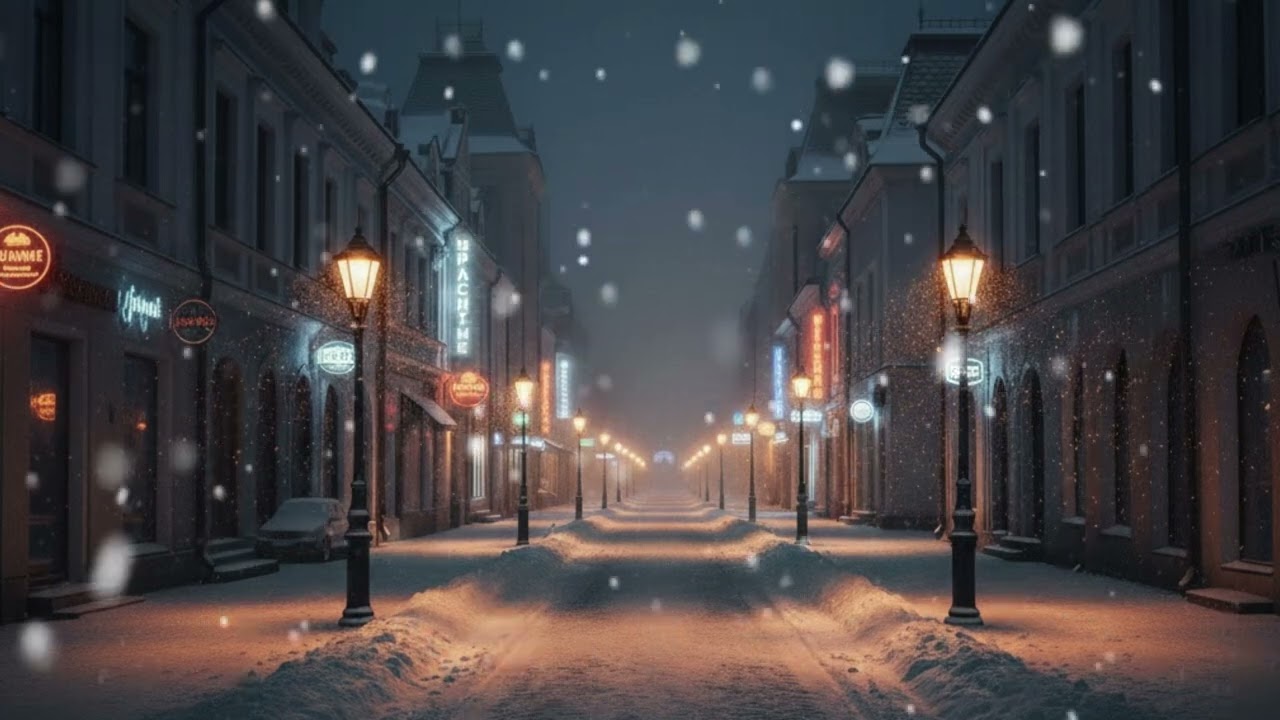 Снег кружится I ИИ кавер