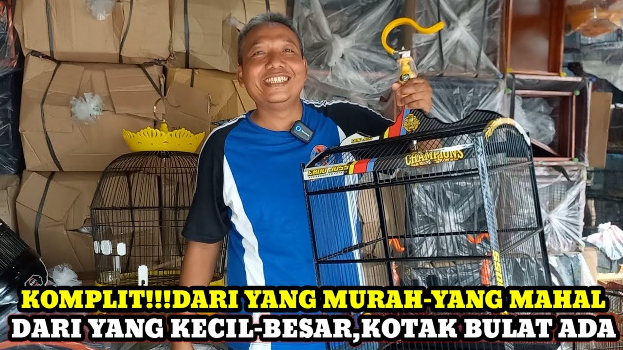 UPDATE HARGA SANGKAR TERBARU DIPASAR BURUNG PRAMUKA HARI INI KIOS BIMA SANGKAR