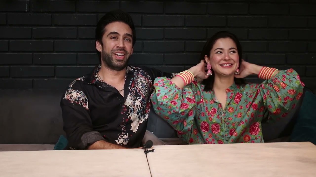 in conversation with Ali rehman & Hania amir