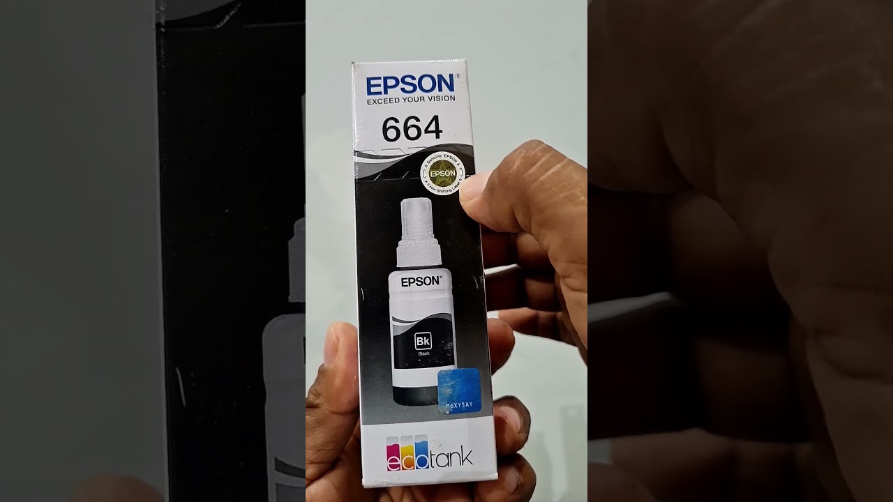 Como Reconocer una Tinta Epson Original