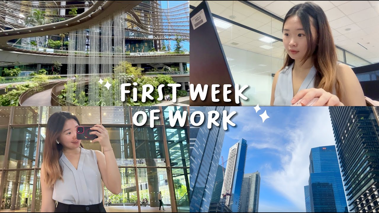 First Week as a Big Four Audit Intern👩‍💻 | Life in Singapore 🇸🇬