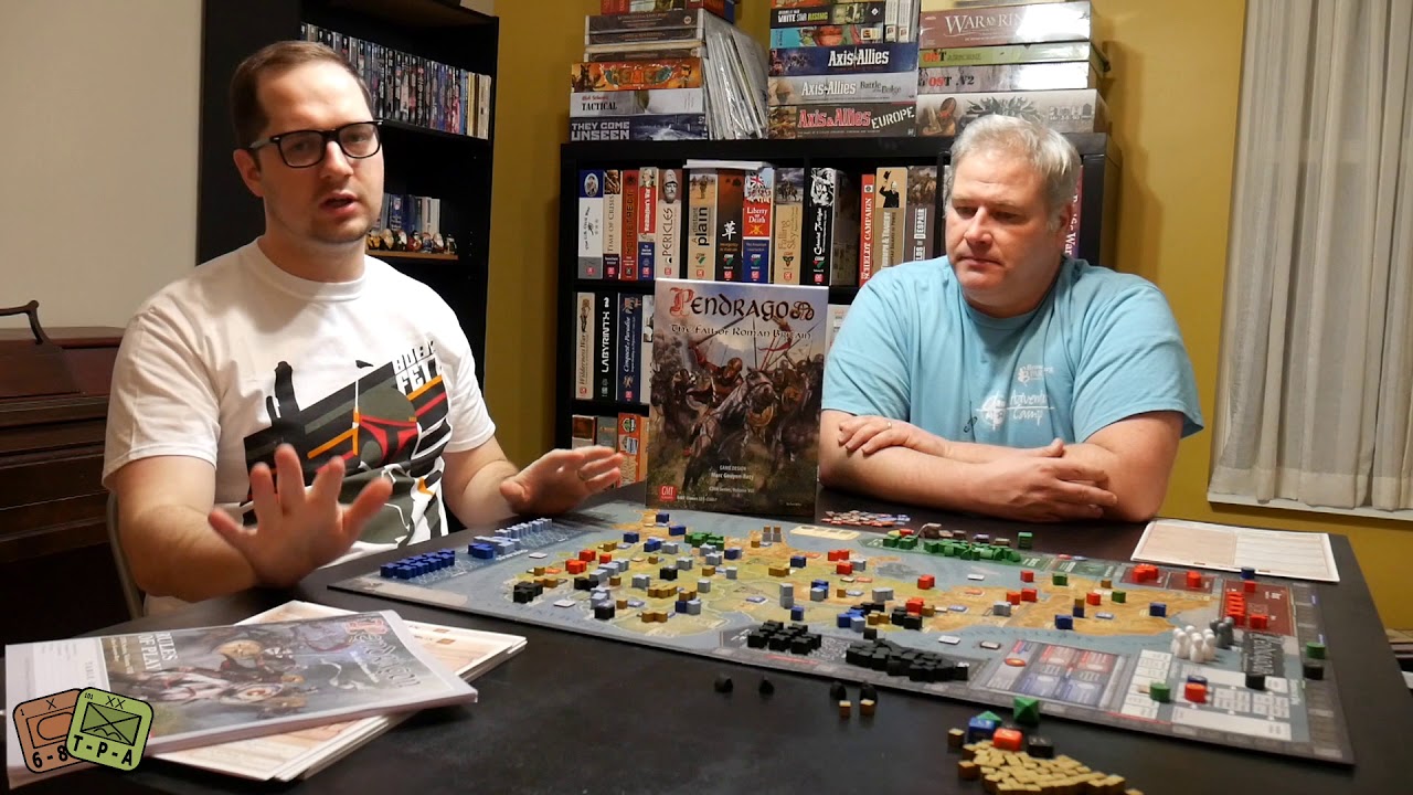 Review: Pendragon from GMT Games - The Players' Aid