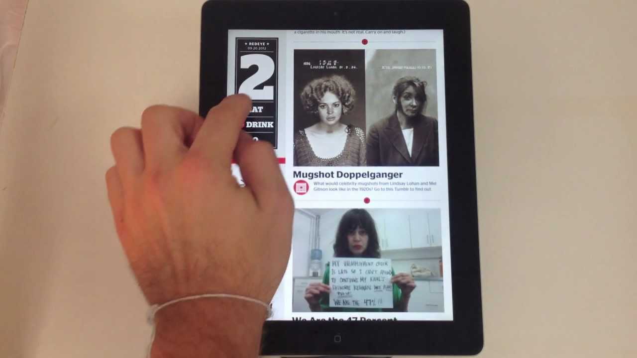 RedEye Daily Magazine For Tablets Created with mag+