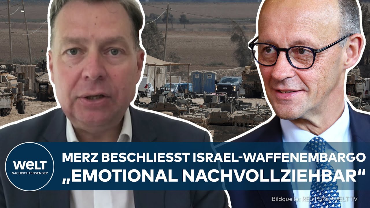 WAFFENLIEFERSTOPP ISRAEL: „Keine grundlegende Änderung der deutschen Haltung“
