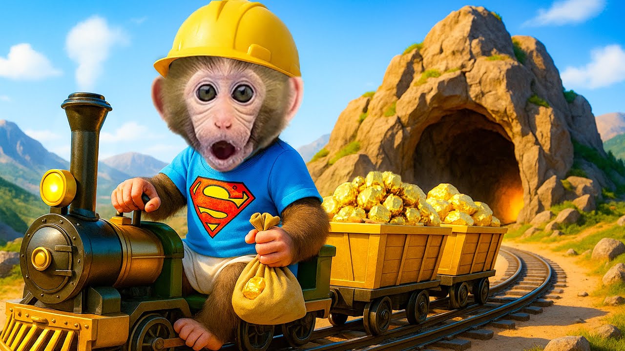 Monkey BonBon znajduje złoty skarb i biegnie świętować do restauracji – Monkey Poland