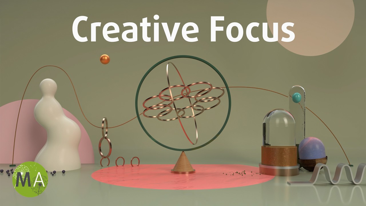 Right-Brain Creative Focus | Break the Mental Block | Ambient