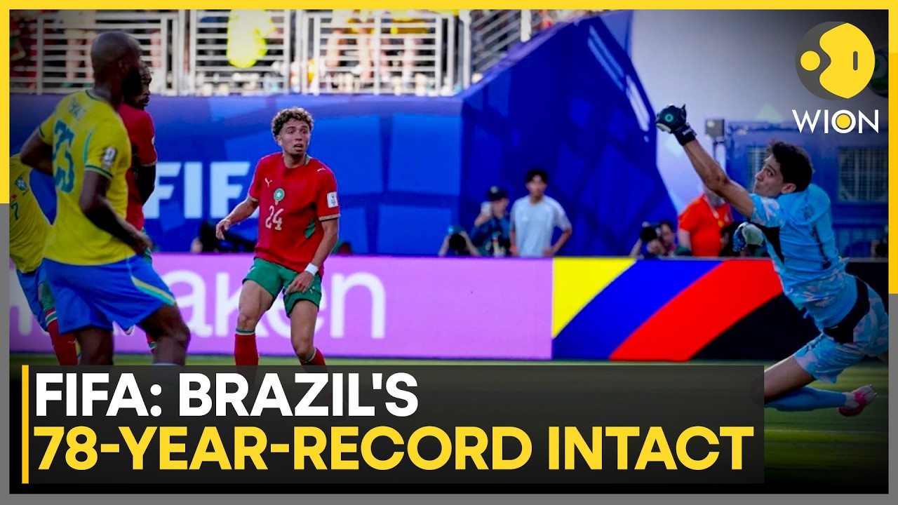 FIFA World Cup 2026: Brazil, Morocco Match Ends in 1-1 Draw | WION News