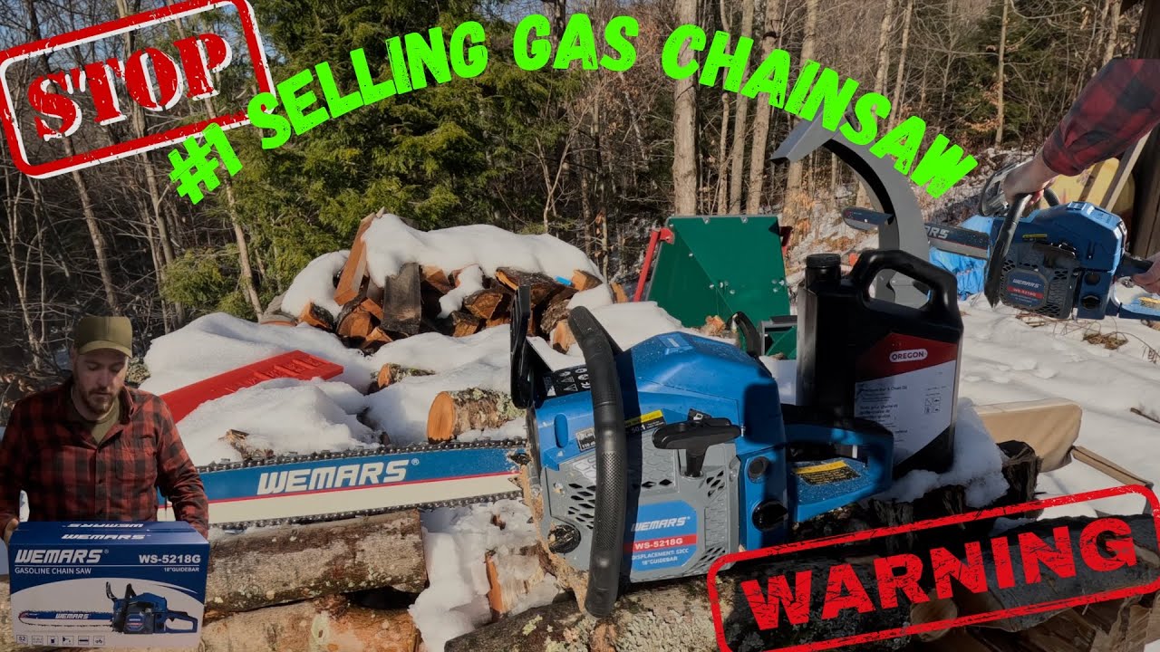 Amazons best selling gas chainsaw