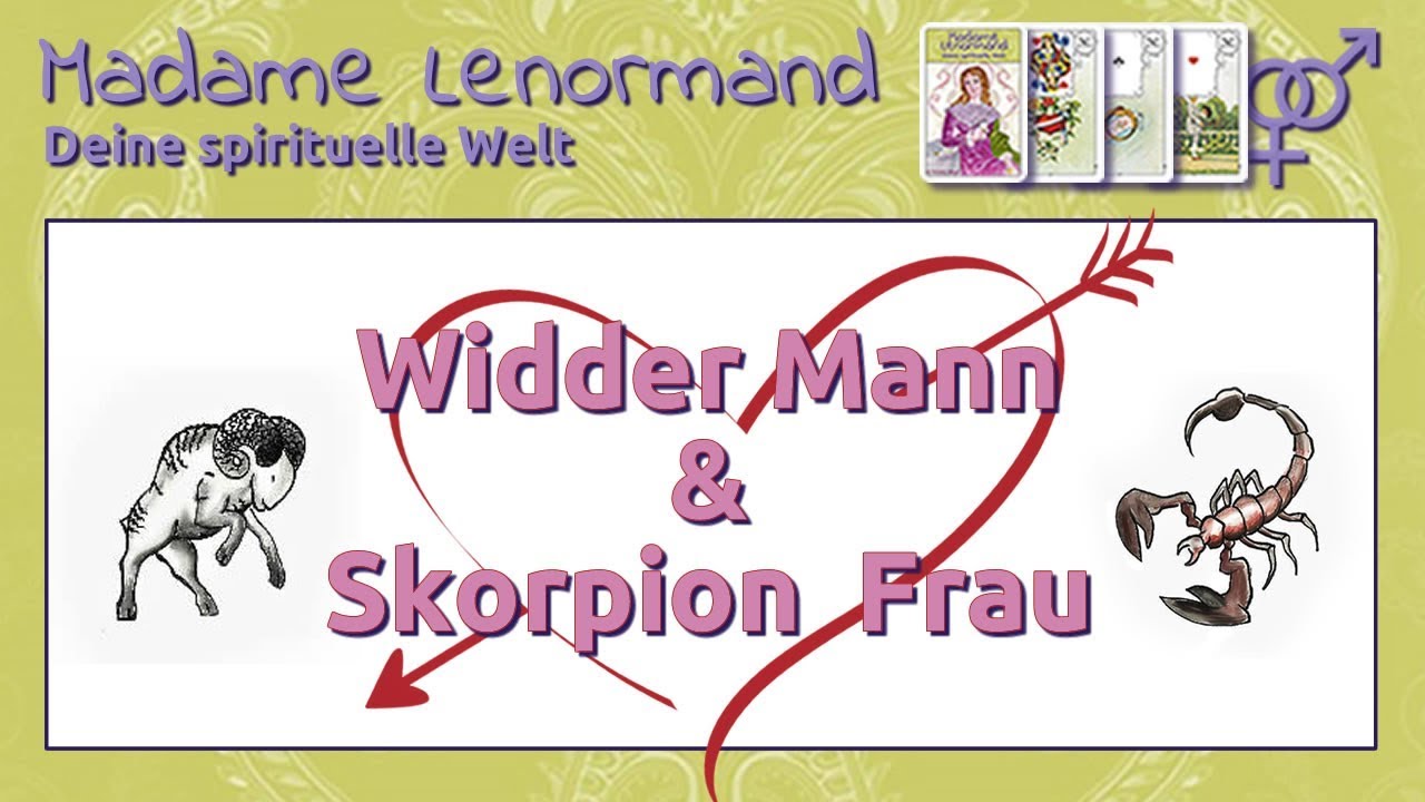 Widder Mann & Skorpion Frau: Liebe und Partnerschaft