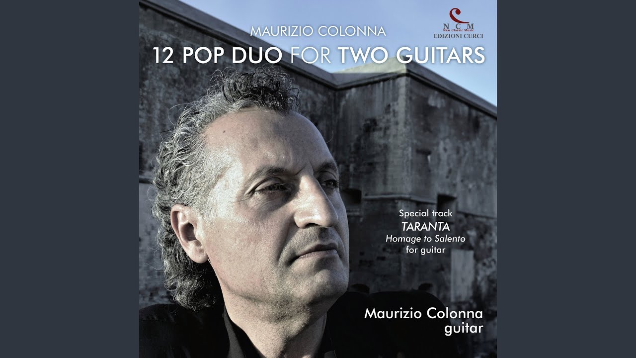 Pop Duo n. 10 in E Major for two Guitars