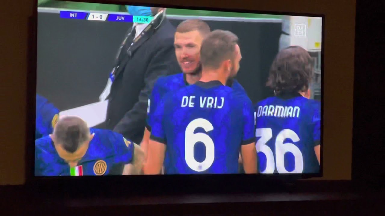 Inter-Juve goal Dzeko
