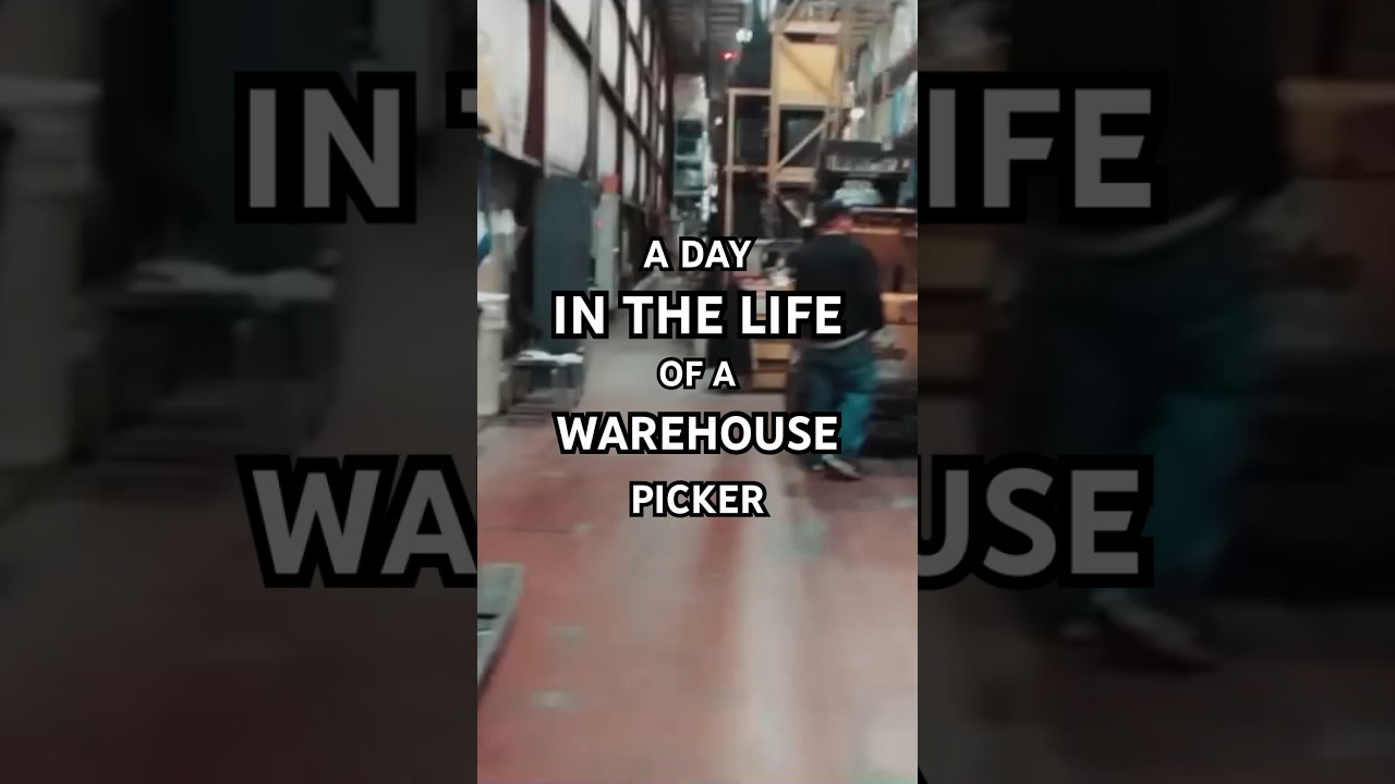 A day in the life of a warehouse picker at Dot Foods 📦 #warehouse #warehousejobs #dayinthelife