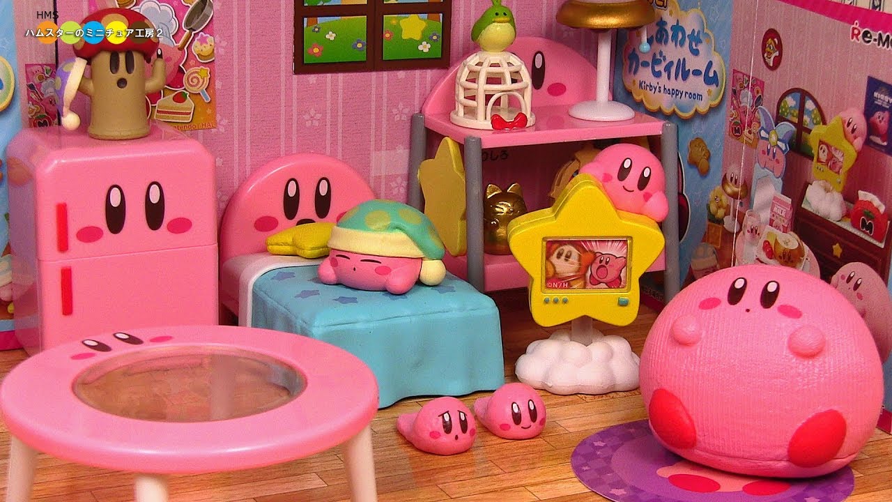 RE-MENT Kirby's Dream Land. Kirby's happy room リーメント 星のカービィ しあわせカービィルーム 全8種類