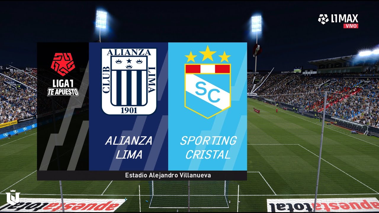 Alianza Lima vs Sporting Cristal ● Play-offs Liga 1 2025 | Pes 2021
