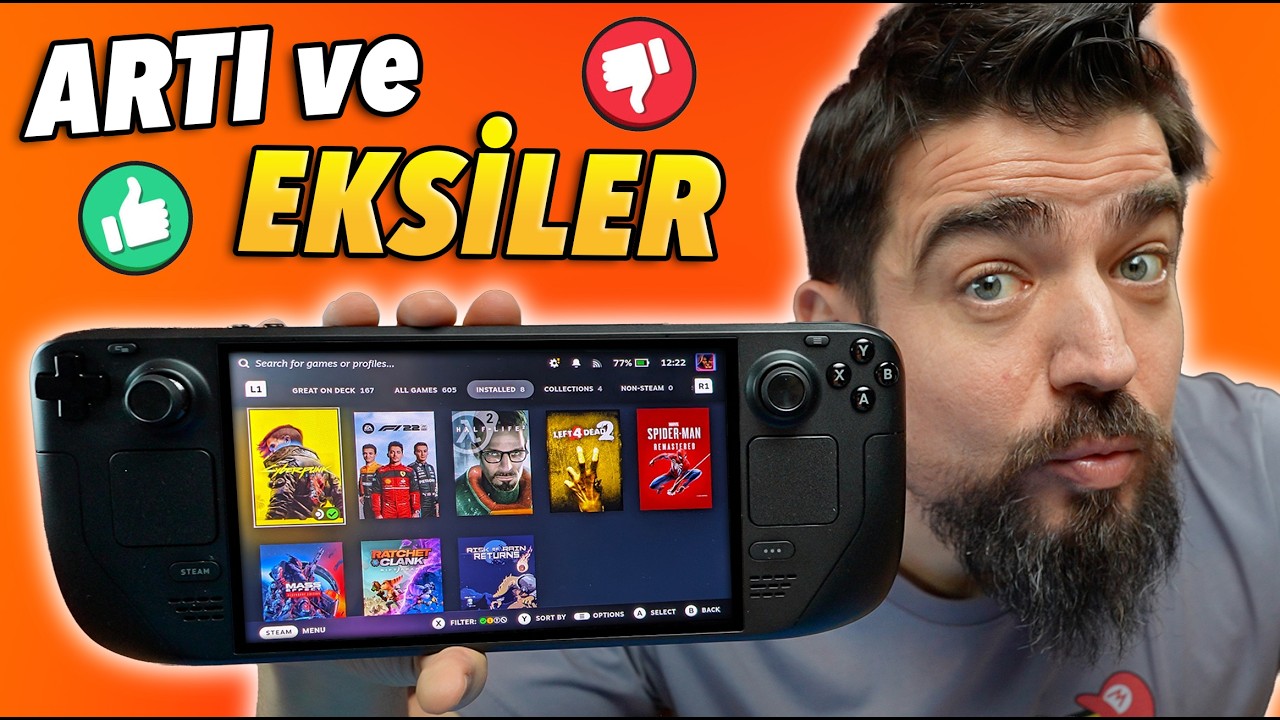 Steam Deck ALMAMAK ve ALMAK İÇİN 5 BÜYÜK SEBEP!