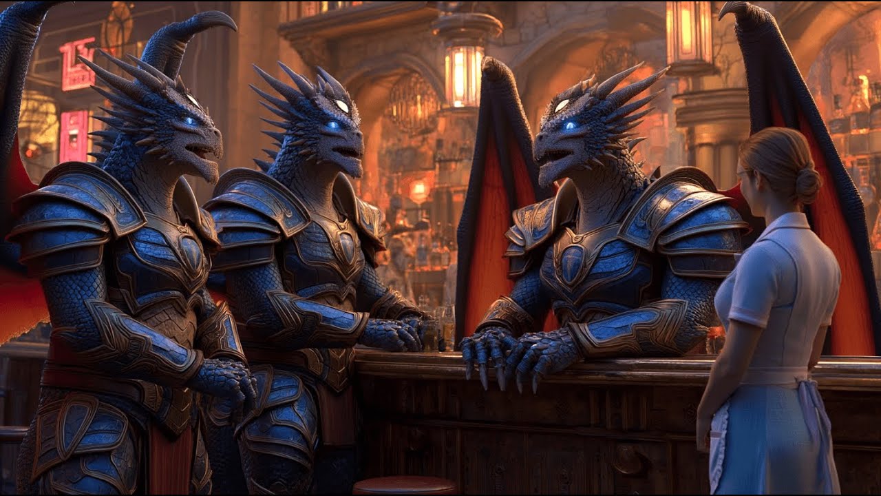 Human Waitress Stuns Veteran Dragons with One Line: “My Mom Has Your Tattoo” | HFY| HFY Reddit Story