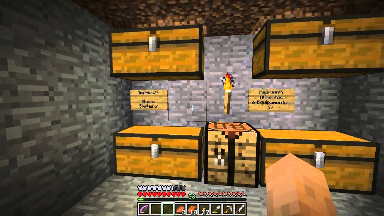 Começamos a casa! - Minecraft Em busca da casa automática #5