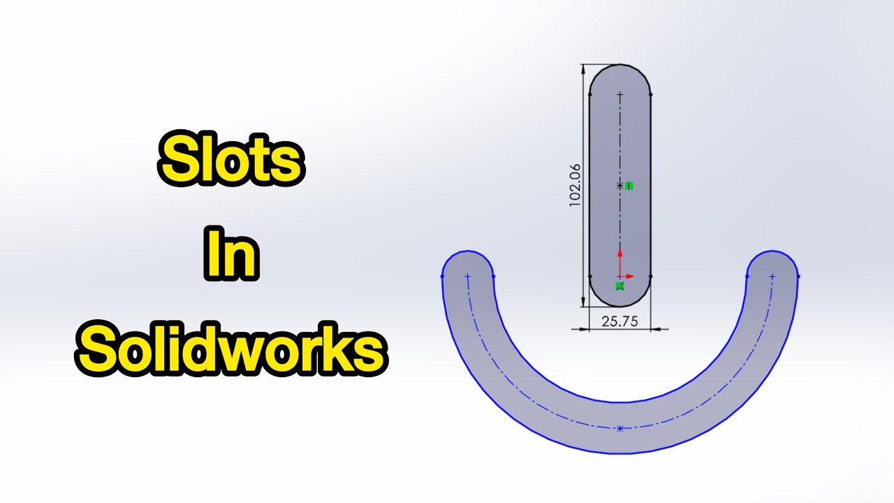 SolidWorks Slot Tutorial | All Slot Types Explained (Beginner Friendly)