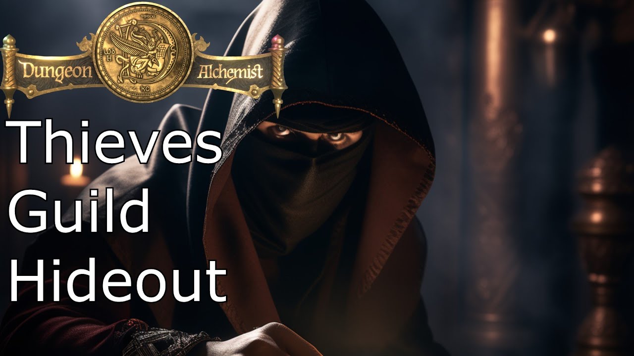 Dungeon Alchemist - Thieves Guild - TTRPG Battle Map | CMDR_Aconite