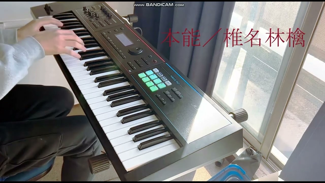 #本能 #椎名林檎 本能/椎名林檎　piano part.