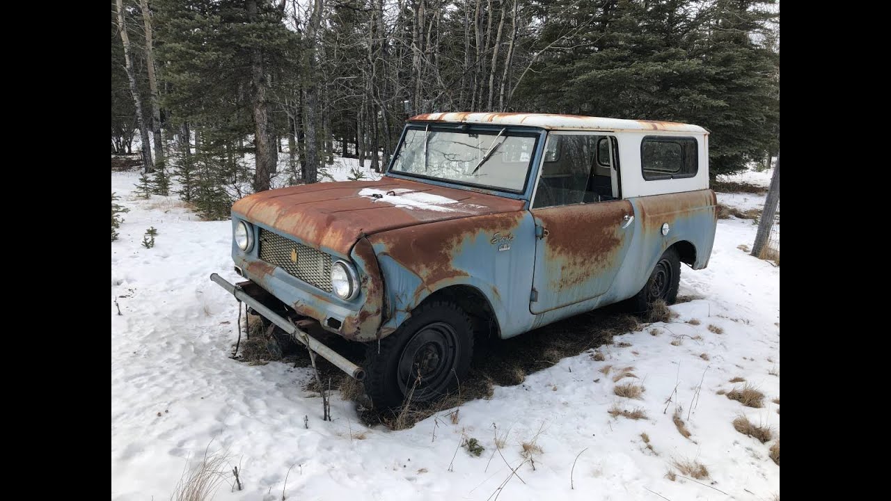 1961 International Scout 80, rescue and resurrection project: part 1
