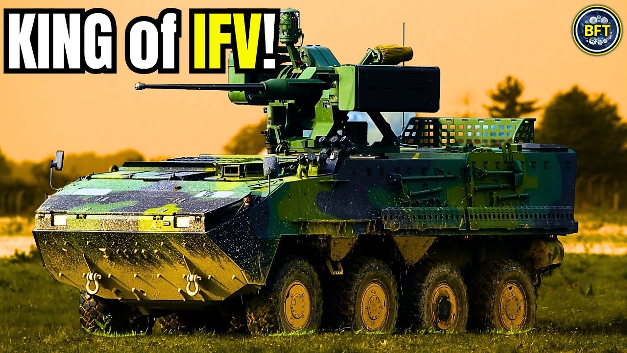 Top 10 Most Powerful 8x8 Infantry Fighting Vehicles in the World!