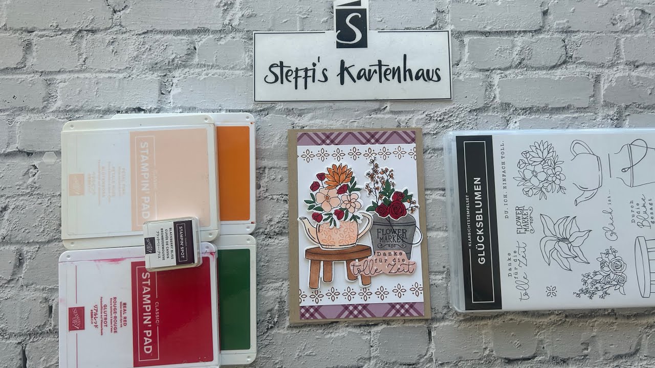 SNEAK Peek Jahreskatalog 2024 Stampin up Glücksblumen Stempel Stanzen DSP