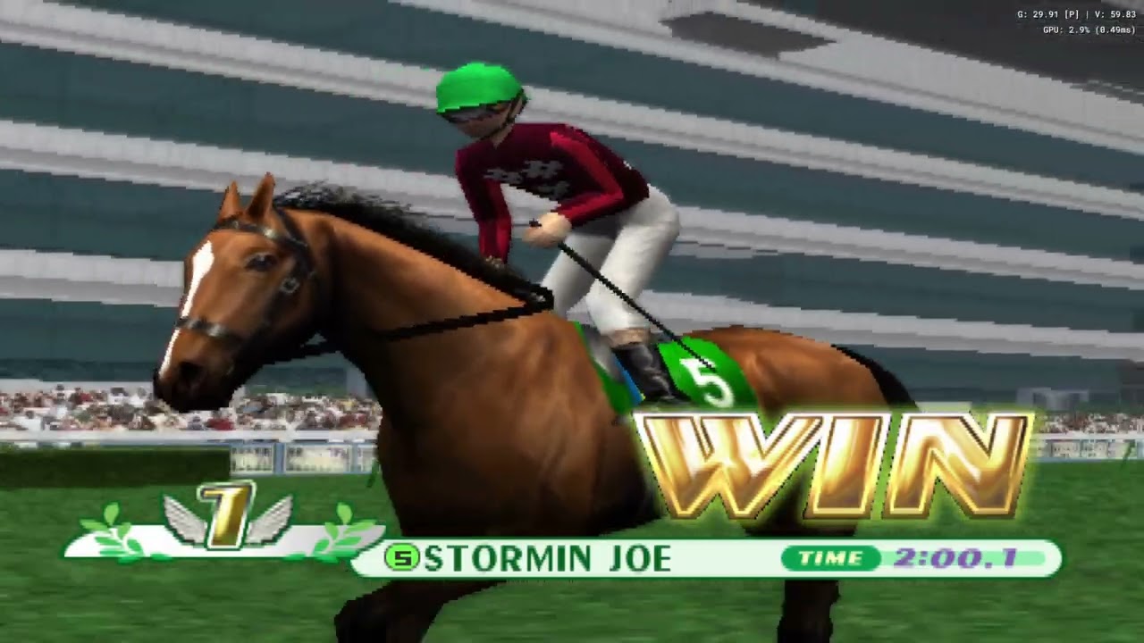 Gallop Racer 2001 Two new two-year-olds ギャロップレーサー 5 Horse Racing Gameplay