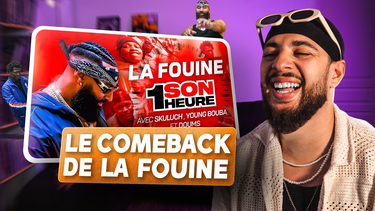 LE RETOUR DE LA FOUINE ET DU DIVERTISSEMENT ! (React Booska 1H de La fouine)